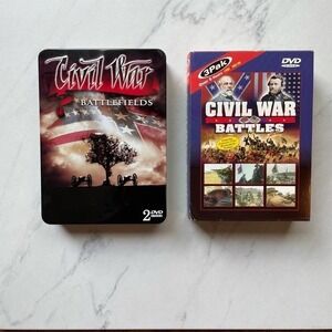 Civil War Battlefield Battles DVD Box Sets Bundle